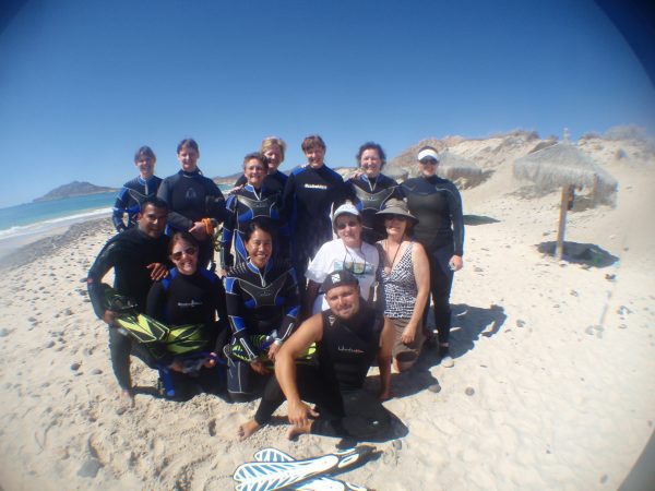 Sea of cortez womens tour snorkeling