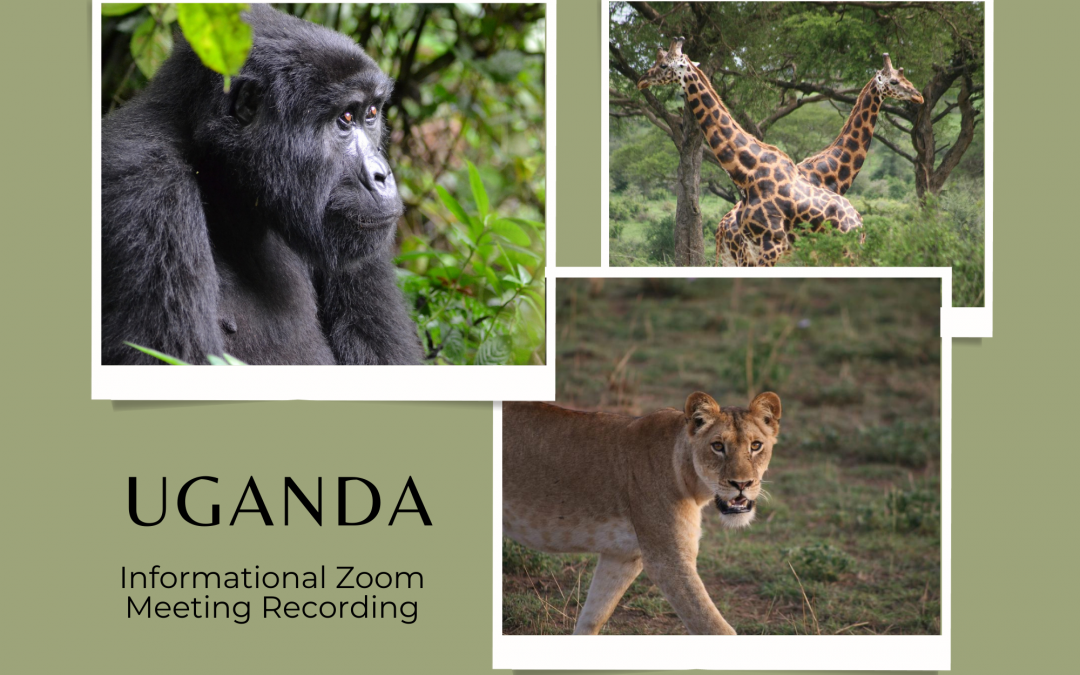 Uganda – Informational Zoom Meeting Recording