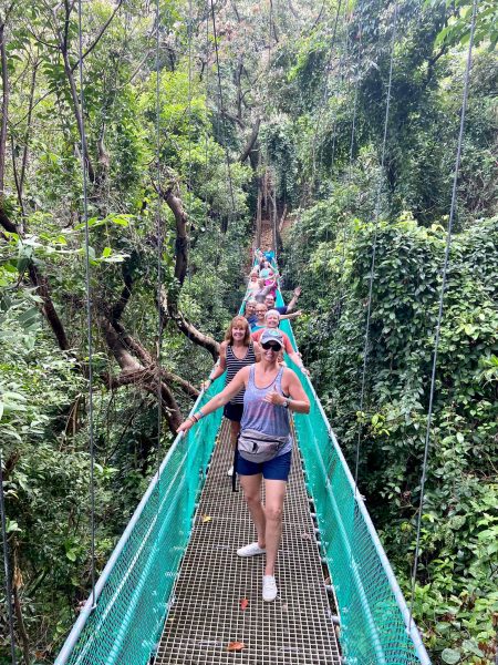Womens Roatan Snorkeling and scuba eco tour