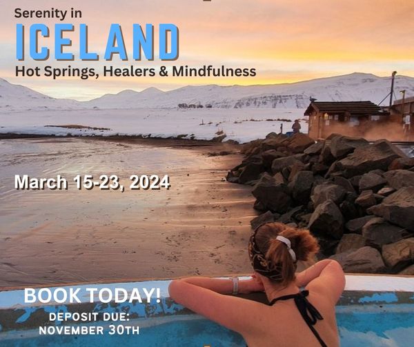 Women's Iceland Hot Springs and geothermal spa retreat