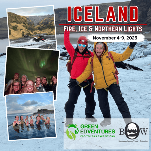 Becoming an outdoors woman travel adventures