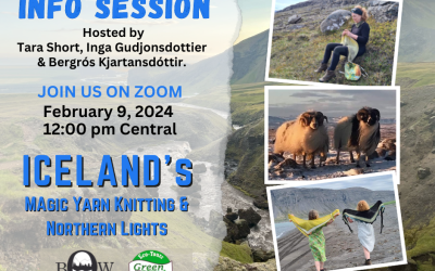 Iceland 2024: Magic Yarn Knitting & Northern Lights Zoom Info Session Recording