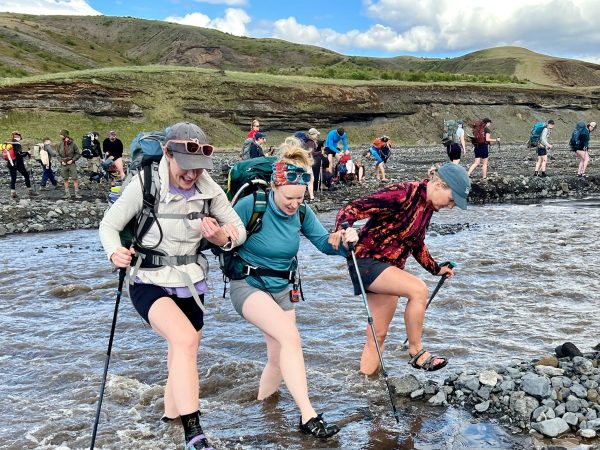 Women's Group Hikes Iceland Laugavegur Hut to Hut Trek