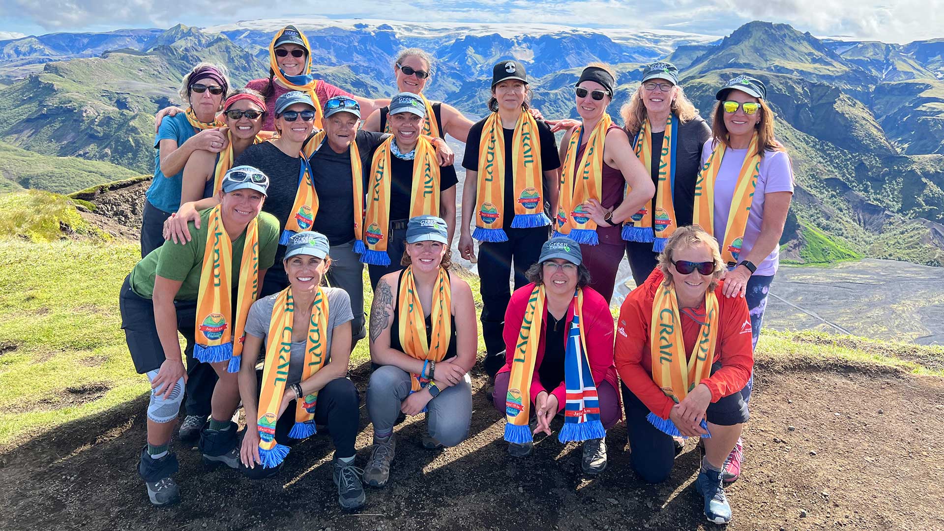 Iceland-Laugavegur-womens-hiking-Tour-Group