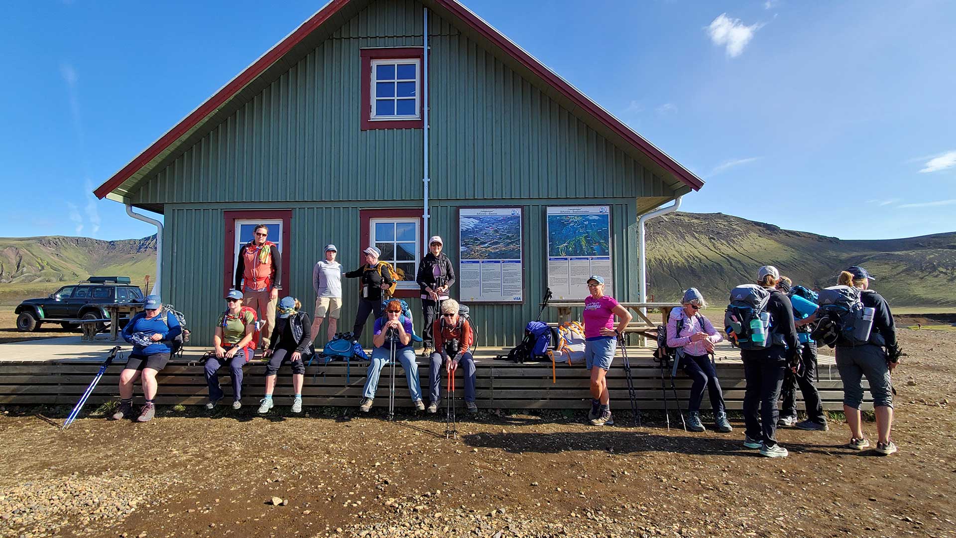 Iceland-mountain-hut-morning