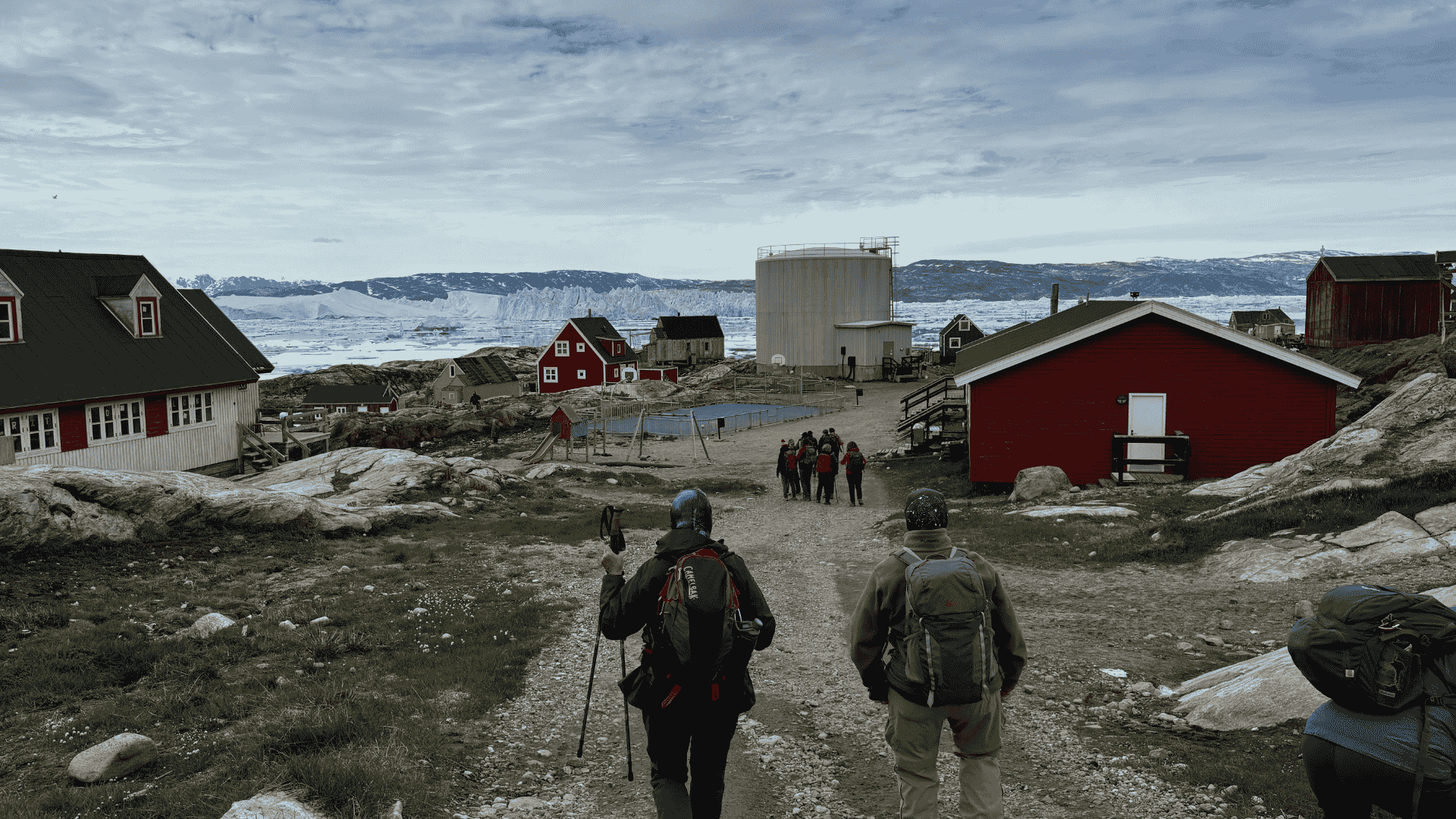Greenland tours for women Tinnit village Green Edventures Greenland adventure tours for women